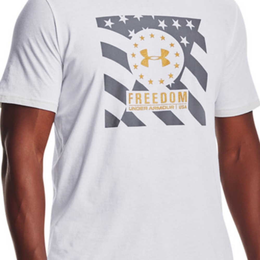 Under Armour USA Freedom tee shirt, NEW